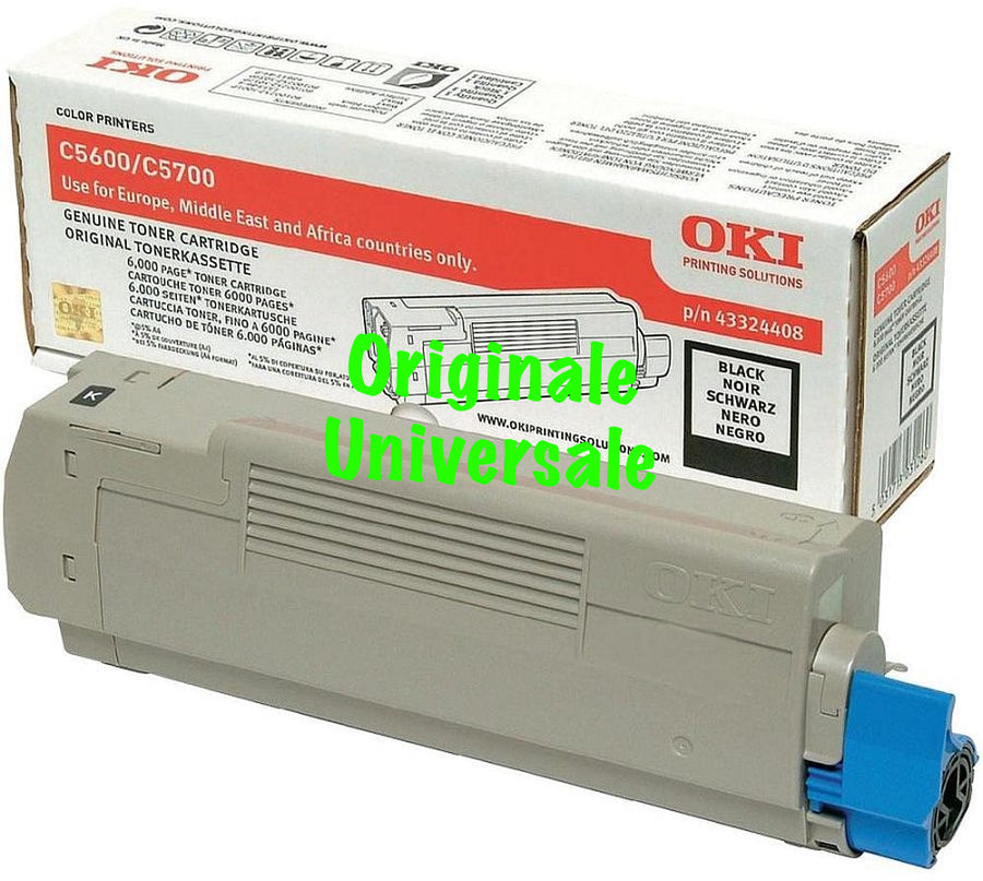 Toner-Originale-Universale™ -OKI-per-C5600 C5700-Nero-6.000 Pagine-43324408