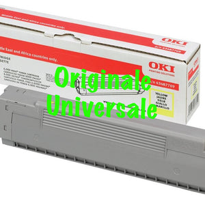 Toner-Originale-Universale™ -OKI-per-C8600 C8800-Giallo-6.000 Pagine-43487709