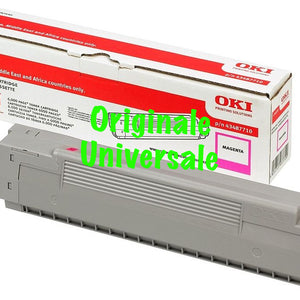 Toner-Originale-Universale™ -OKI-per-C8600 C8800-Magenta-6.000 Pagine-43487710