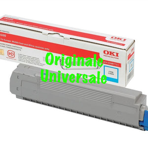 Toner-Originale-Universale™ -OKI-per-C8600 C8800-Ciano-6.000 Pagine-43487711