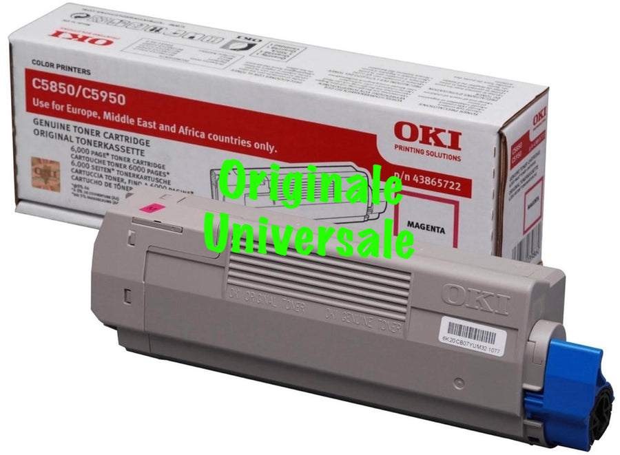 Toner-Originale-Universale™ -OKI-per-C5850 C5950 MC560-Magenta-6.000 Pagine-43865722