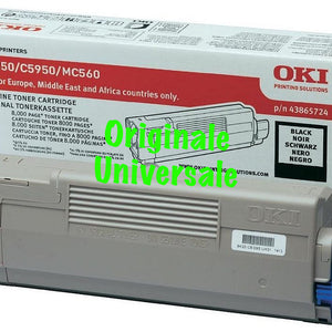 Toner-Originale-Universale™ -OKI-per-C5850 C5950 MC560-Nero-8.000 Pagine-43865724