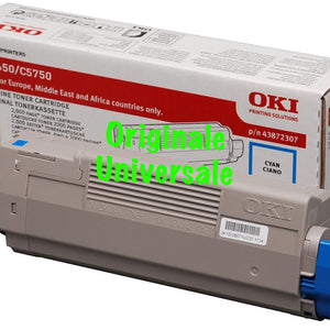 Toner-Originale-Universale™ -OKI-per-C5650 C5750-Ciano-2.000 Pagine-43872307
