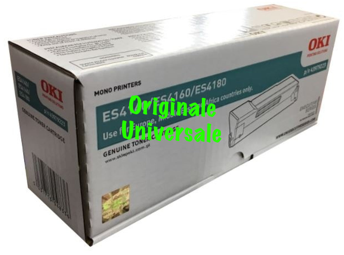 Toner-Originale-Universale™ -OKI-per-ES4140 ES4160 ES4180-Nero-12.000 Pagine-43979223