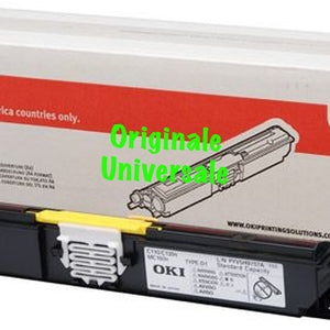 Toner-Originale-Universale™ -OKI-per-C110 130 MC160-Giallo-2.500 Pagine-44250721