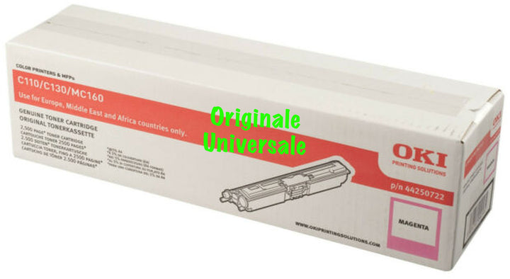 Toner-Originale-Universale™ -OKI-per-C110 130 MC160-Magenta-2.500 Pagine-44250722