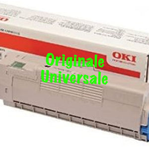 Toner OKI Originale-Universale™ per C610 da 8.000 Pagine A4 - Nero - 44315308