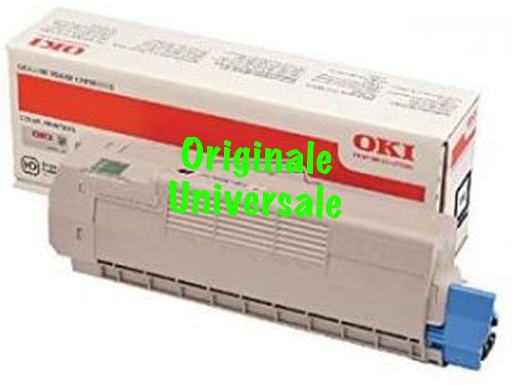 Toner OKI Originale-Universale™ per C610 da 8.000 Pagine A4 - Nero - 44315308