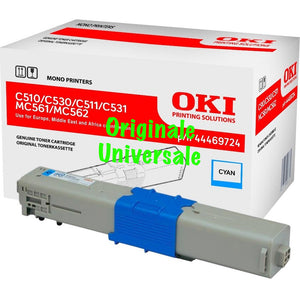 Toner-Originale-Universale™ -OKI-per-C510 C530 MC561 C511 C531 MC562-Ciano-5.000 Pagine-44469724