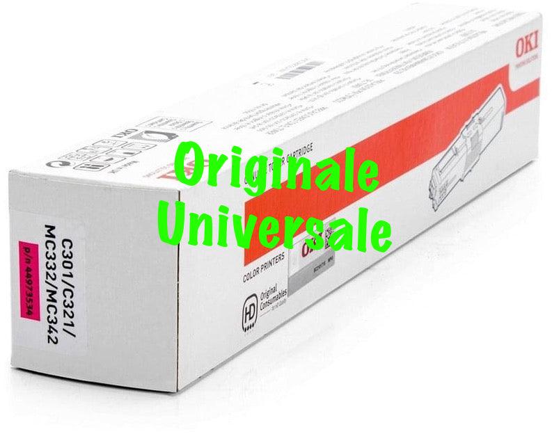 Toner-Originale-Universale™ -OKI-per-C301 C321 MC332 MC342-Magenta-1.500 Pagine-44973534