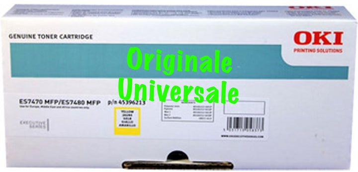 Toner-Originale-Universale™ -OKI-per-ES7470 ES7480 ES 7470 7480-Giallo-11.500 Pagine-45396213