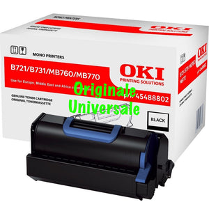 Toner-Originale-Universale™ -OKI-per-B721 B731 MB760 MB770-Nero-18.000 Pagine-45488802