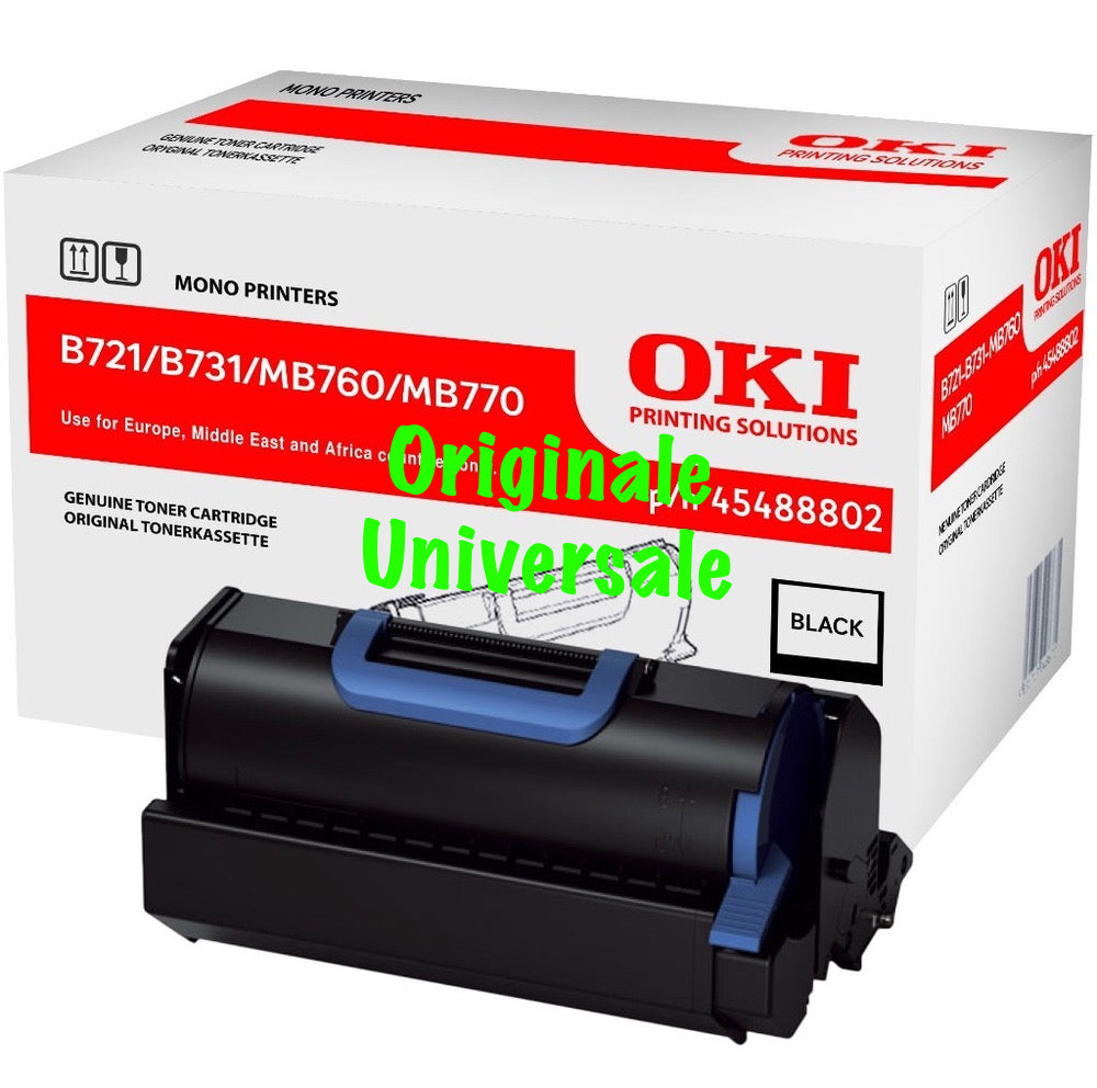 Toner-Originale-Universale™ -OKI-per-B721 B731 MB760 MB770-Nero-18.000 Pagine-45488802