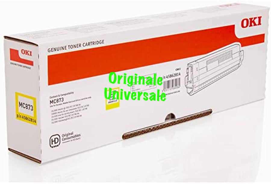 Toner-Originale-Universale™ -OKI-per-MC873 MC883-Giallo-10.000 Pagine-45862814
