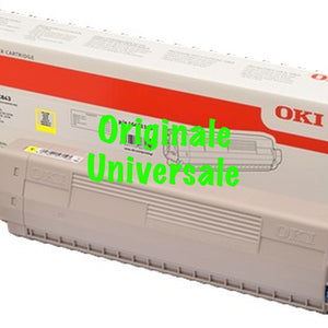 Toner-Originale-Universale™ -OKI-per-C823 C833 C843-Giallo-7.000 Pagine-46471101