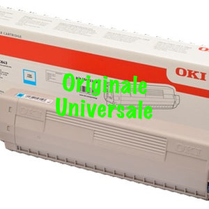 Toner-Originale-Universale™ -OKI-per-C823 C833 C843-Ciano-7.000 Pagine-46471103