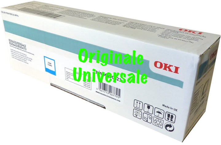 Toner-Originale-Universale™ -OKI-per-ES5442 ES5463 ES5473 dn -Ciano-6.000 Pagine-46490623