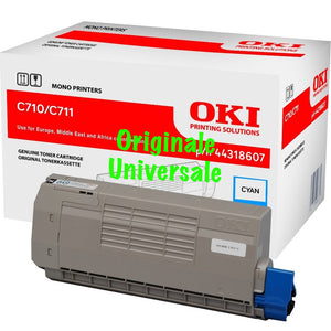 Toner-Originale-Universale™ -OKI-per-C712-Ciano-1.500 Pagine-46507615