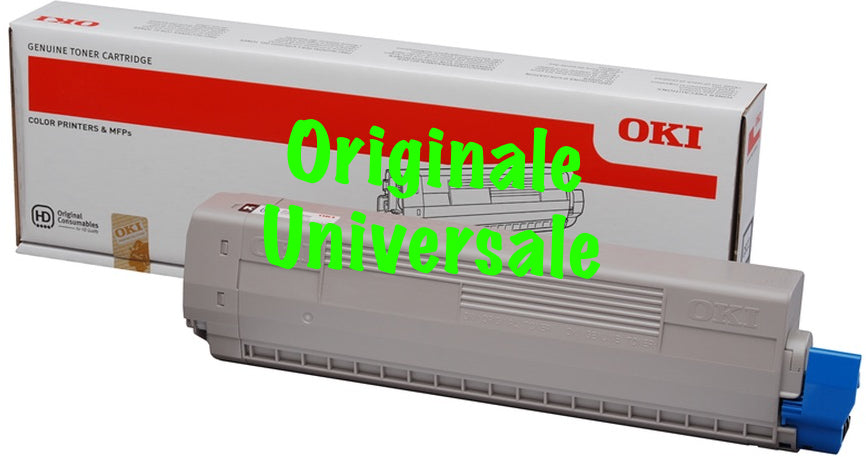 Toner-Originale-Universale™ -OKI-per-C824 C834 C844-Nero-5.000 Pagine-47095704