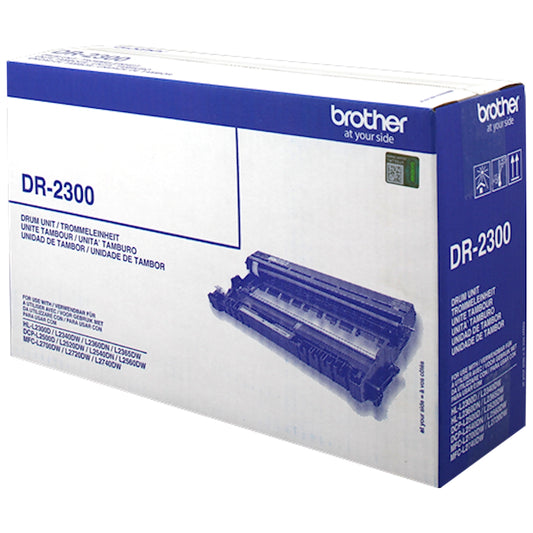 Tamburo Brother DR-2300   - Originale - Nero da 12.000 pagine per Brother HL-L2300D, HL-L2340DW, HL-L2360DN, HL-L2365DW, DCP-L2500D, DCP-L2520DW, DCP-L2540DN