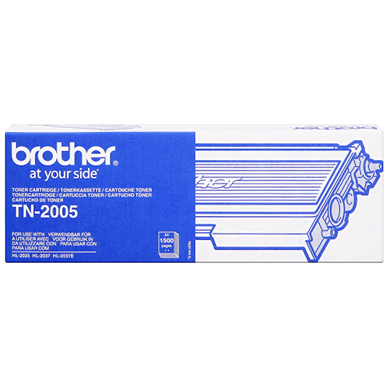 Toner Brother TN-2005   - Originale - Nero da 1.500 pagine per Brother HL-2035, HL-2037, HL-2037E
