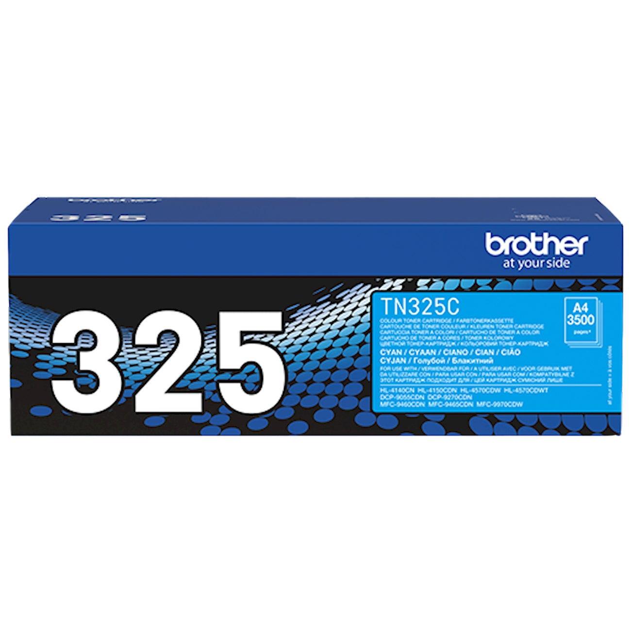 Toner Brother TN-325C   - Originale - Ciano da 3.500 pagine per Brother HL-4140CN, HL-4150CDN, HL-4570CDW, HL-4570CDWT, DCP-9055CDN, DCP-9270CDN, MFC-L9460CDN, MFC-L9465CDN, MFC-9970CDW
