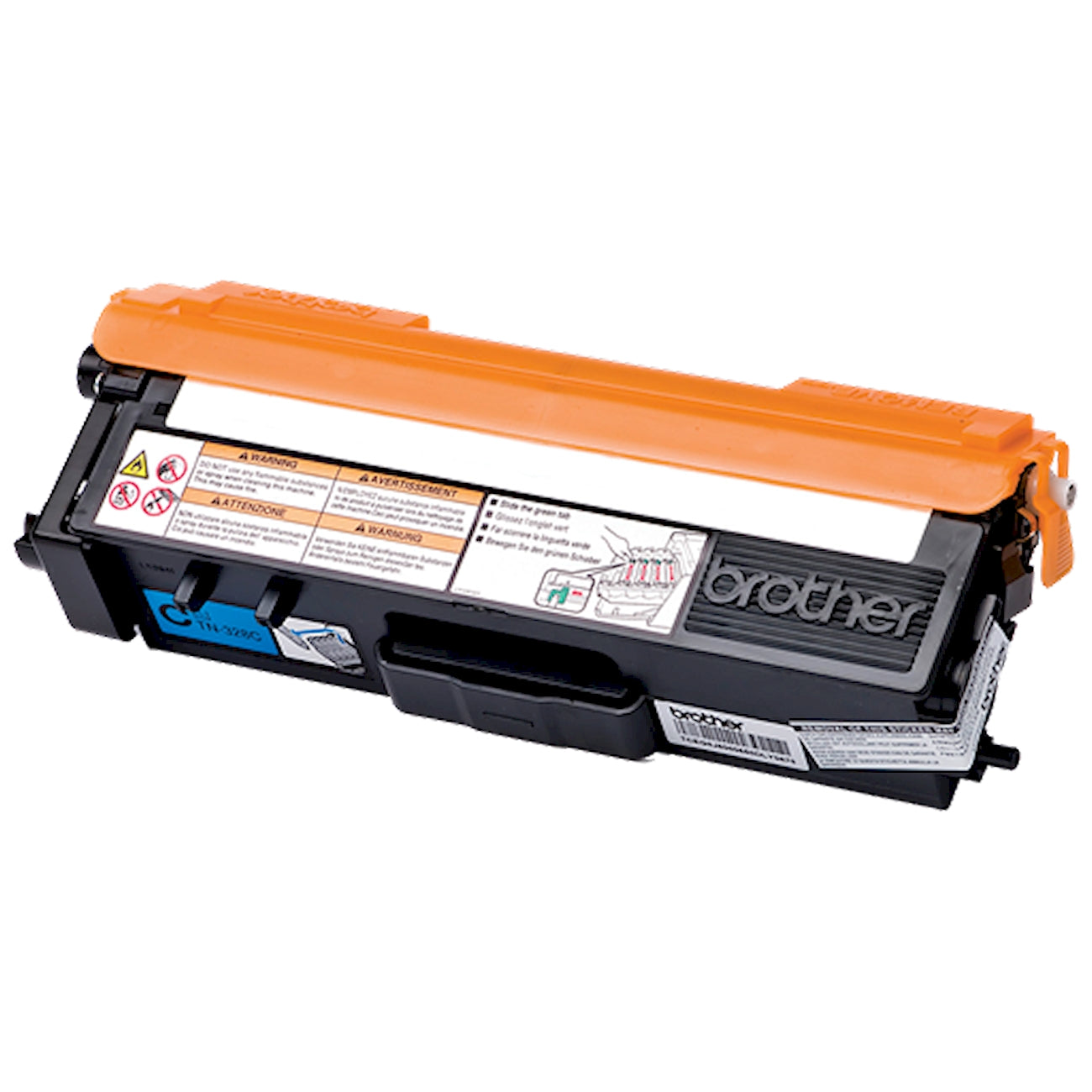 Toner Brother TN-328C   - Originale - Ciano da 6.000 pagine per Brother DCP-9270CDN, HL-4570CDW, HL-4570CDWT, MFC-9970CDW, MFC-L9460CDN