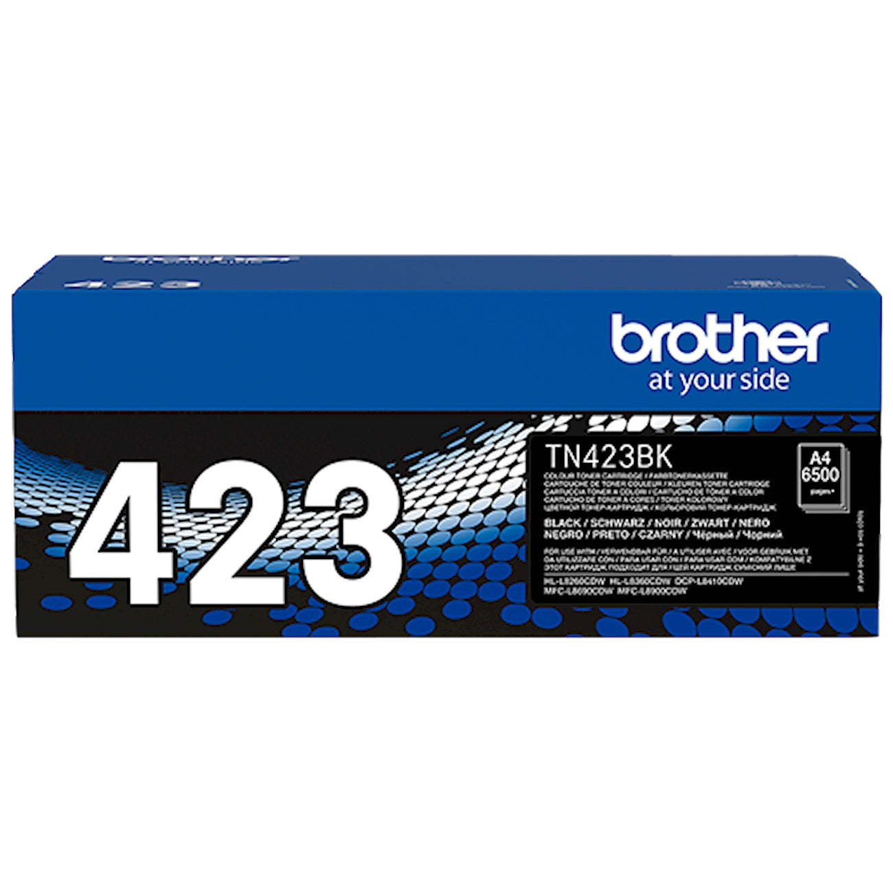 Toner Brother TN-423BK   - Originale - Nero da 6.500 pagine per HL-L8260CDW, HL-L8360CDW, HL-L9310CDW, MFC-L8690CDW, MFC-L8900CDW, DCP-L8410CDW