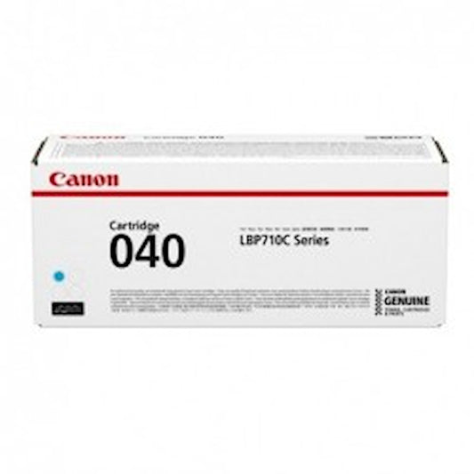Toner Canon 040c 0458C001  - Originale - Ciano da 5.400 pagine per i-SENSYS LBP710, LBP712, imageCLASS LBP712