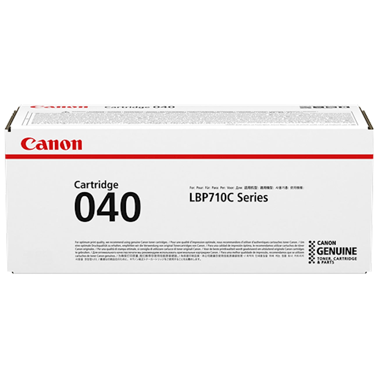 Toner Canon 040y 0454C001  - Originale - Giallo da 5.400 pagine per Canon i-Sensys LBP 710CX, LBP 712CX