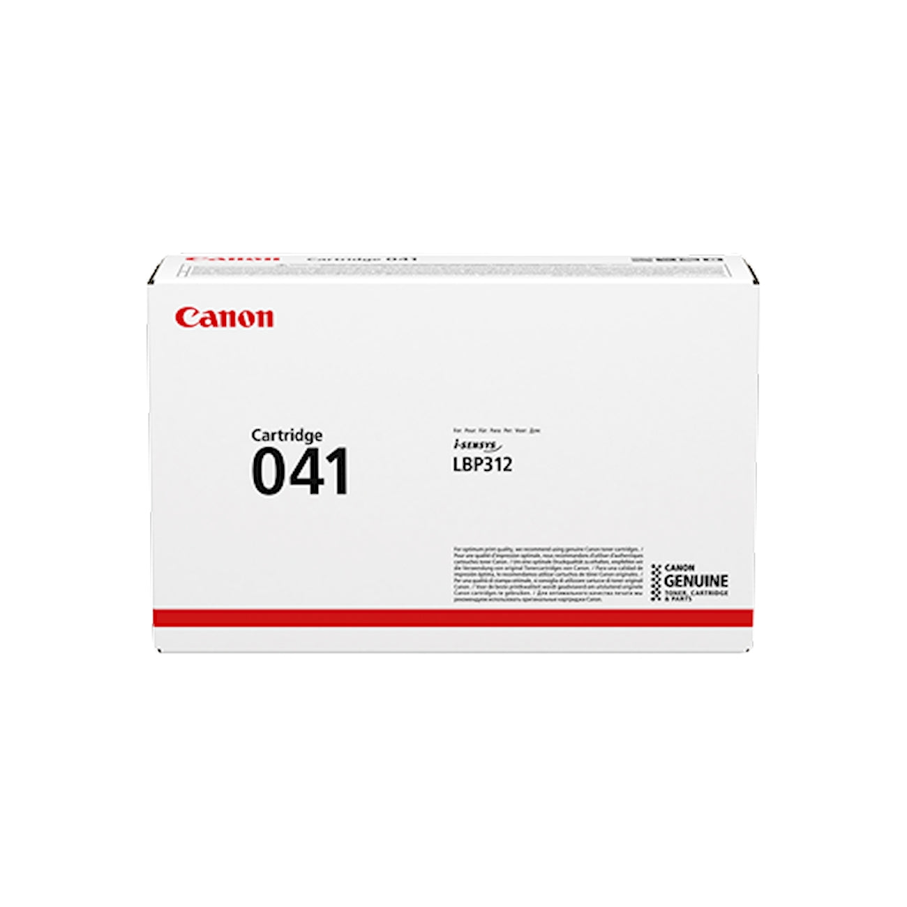 Toner Canon 041 0452C002AA  - Originale - Nero da 10.000 pagine per i-SENSYS LBP312, i-SENSYS MF522, i-SENSYS MF525
