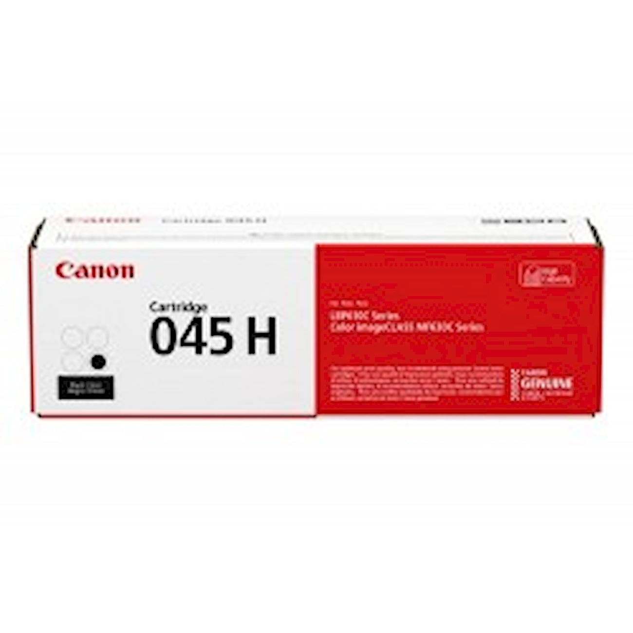 Toner Canon 045hbk 1246C002  - Originale - Nero da 2.800 pagine per i-SENSYS LBP611, LBP613, MF631, MF633, MF635, MF636, imageCLASS LBP612, MF632, MF634