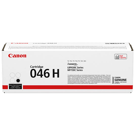 Toner Canon 046hbk 1254C002  - Originale - Nero da 6.300 pagine per i-SENSYS LBP653, LBP654, MF732, MF734, MF735, MF731, MF733