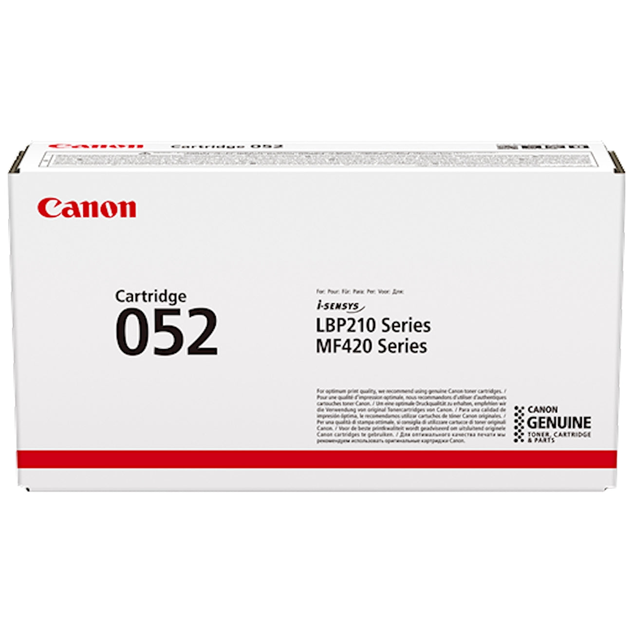 Toner Canon 052 2199C002  - Originale - Nero da 3.100 pagine per Canon imageCLASS LBP214dw, LBP215dw, MF424dw, MF426dw, MF429dw