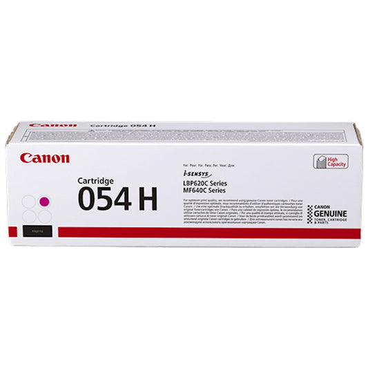 Toner Canon 054 hm 3026C002  - Originale - Magenta da 2.300 pagine per i-SENSYS LBP621, LBP623, MF641, MF642, MF643, MF644, MF645