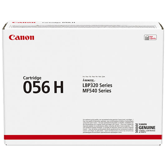 Toner Canon 056h 3008C002  - Originale - Nero da 21.000 pagine per Canon i-SENSYS LBP325x, MF542x, MF543x