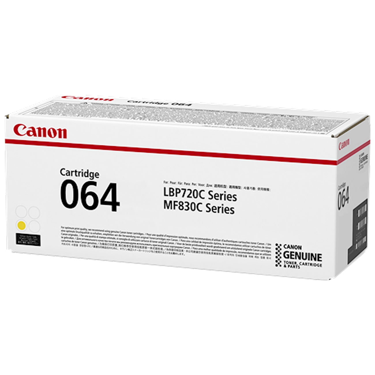 Toner Canon 064 y 4931C001  - Originale - Giallo da 5.000 pagine per i-SENSYS LBP722, LBP732, MF832, MF842