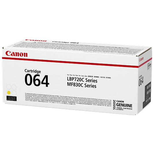 Toner Canon 064 y 4931C001  - Originale - Giallo da 5.000 pagine per i-SENSYS LBP722, LBP732, MF832, MF842