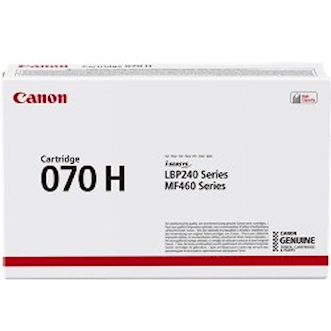 Toner Canon 070 H 5640C002  - Originale - Nero da 10.200 pagine per i-SENSYS LBP243, LBP246, LBP247, MF461, MF462, MF463, MF465, imageCLASS LBP246