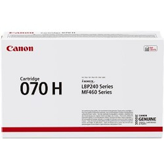 Toner Canon 070 H 5640C002  - Originale - Nero da 10.200 pagine per i-SENSYS LBP243, LBP246, LBP247, MF461, MF462, MF463, MF465, imageCLASS LBP246