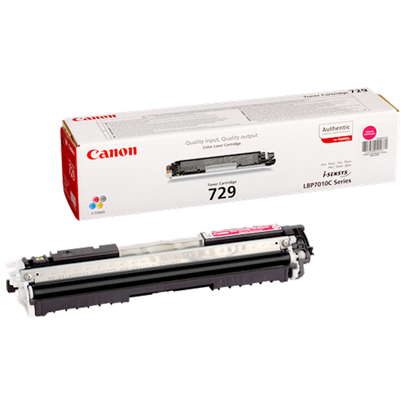 Toner Canon 729m 4368B002  - Originale - Magenta da 1.000 pagine per i-SENSYS LBP7010, LBP7018, Lasershot LBP7010