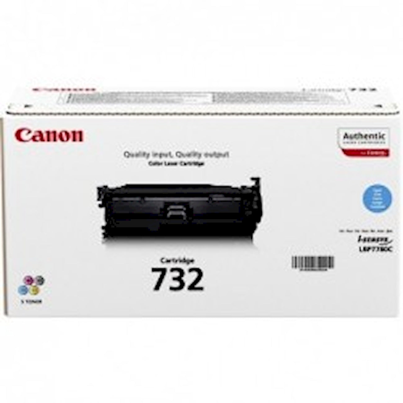 Toner Canon 732c   - Originale - Ciano da 6.000 pagine per i-SENSYS LBP7780, LBP7780, Satera LBP7780