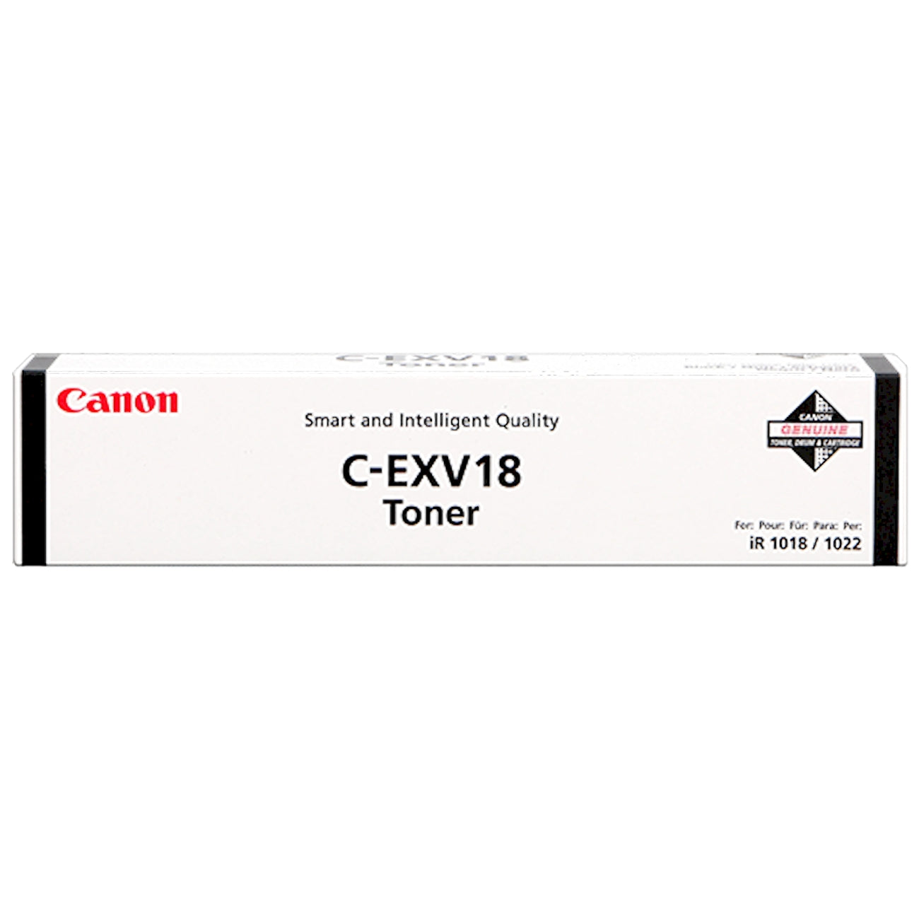 Toner Canon C-EXV18 0386B002  - Originale - Nero da 8.400 pagine per Canon imageRUNNER 1018, 1020, 1022, 1024