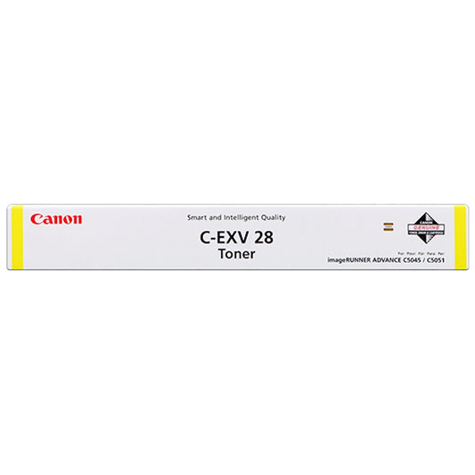 Toner Canon C-EXV28y 2801B002  - Originale - Giallo da 38.000 pagine per imageRUNNER Advance C5045, C5045i, C5051, C5051i, C5250, C5250i