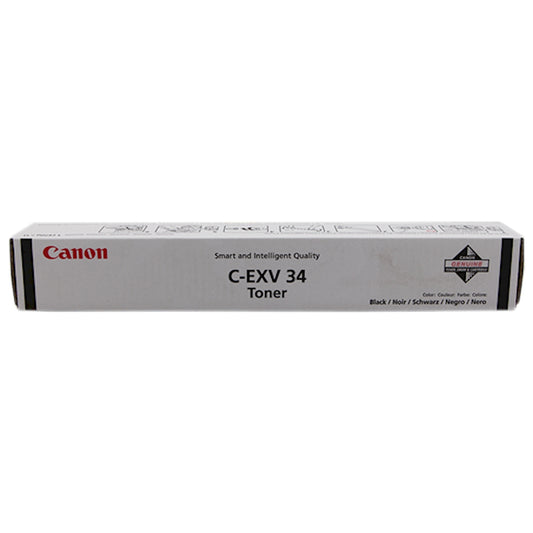 Toner Canon C-EXV34BK 3782B002  - Originale - Nero da 23.000 pagine per Canon imageRUNNER Advance C2020i, C2020L, C2025i, C2030i, C2225i, C2230i