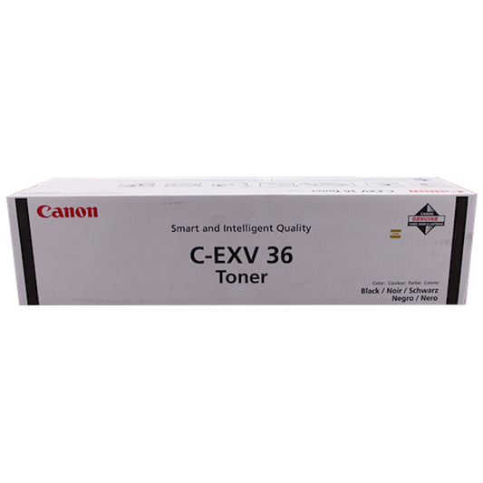Toner Canon C-EXV36   - Originale - Nero da 56.000 pagine per imageRUNNER ADVANCE 6055, 6065, 6075, 6255, 6265, 6275, 6555, 6565, 6575