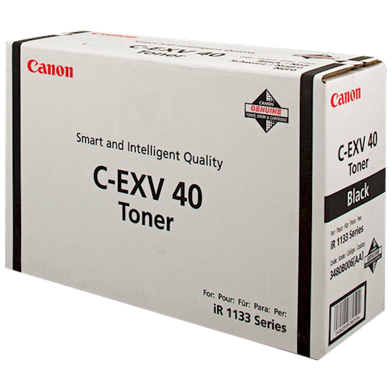 Toner Canon C-EXV40 3480B006  - Originale - Nero da 6.000 pagine per Canon imageRUNNER 1133, 1133A, 1133iF