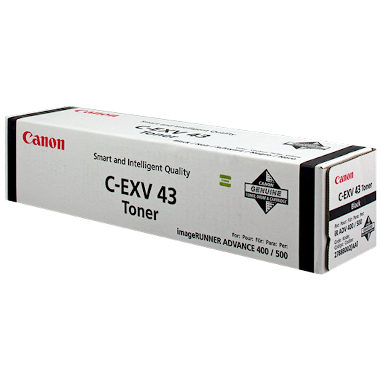 Toner Canon C-EXV43 2788B002  - Originale - Nero da 15.200 pagine per Canon imageRUNNER Advance 400i, 500i