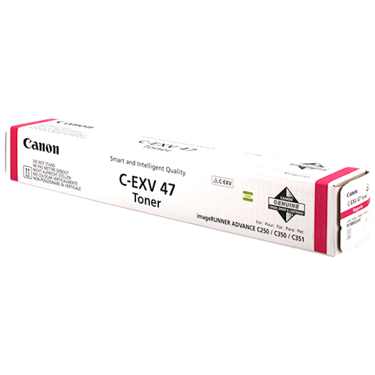 Toner Canon C-EXV47m 8518B002  - Originale - Magenta da 21.500 pagine per imageRUNNER ADVANCE C250, C255, C350, C351, C355, C256i II, C356i II