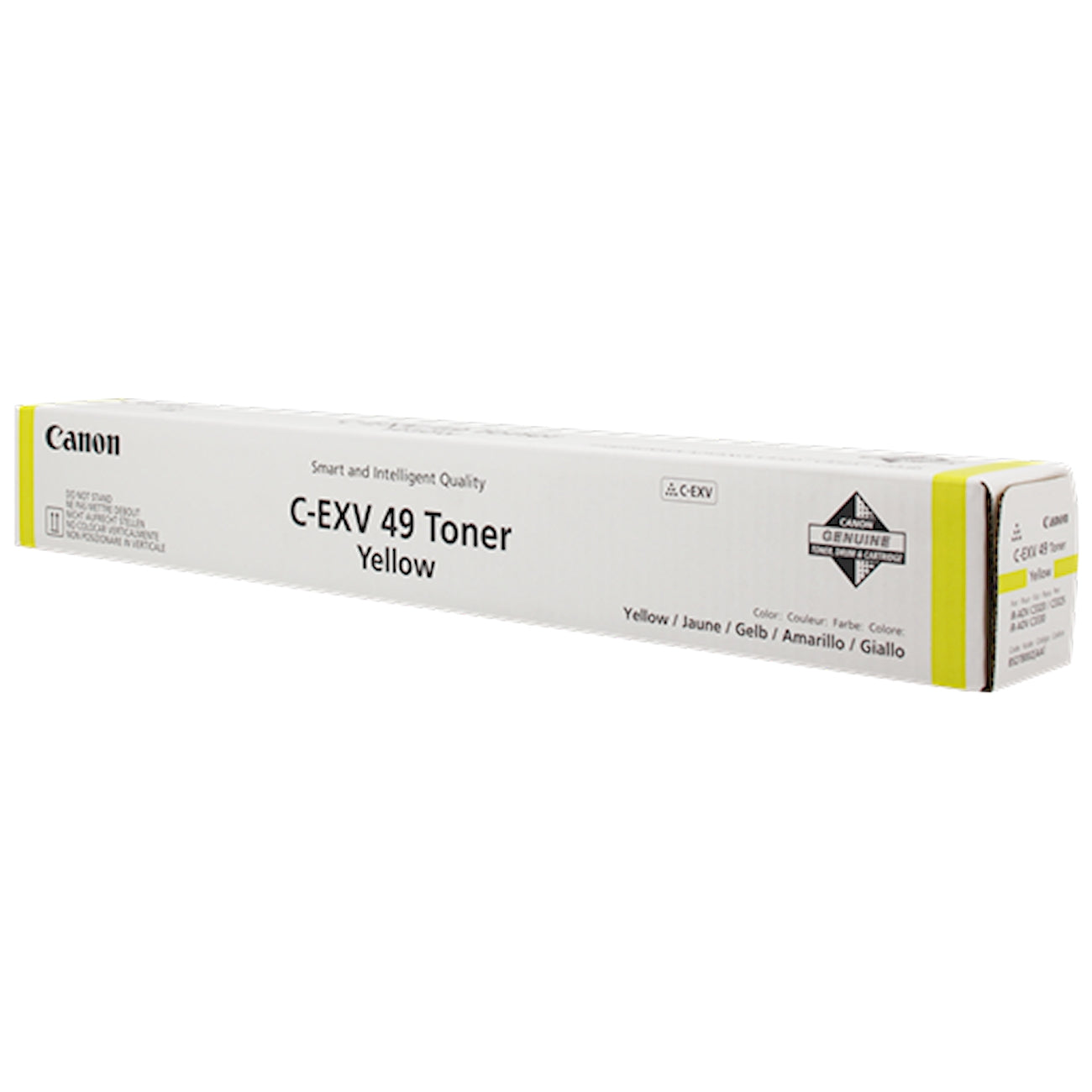 Toner Canon C-EXV49y 8527B002  - Originale - Giallo da 19.000 pagine per imageRUNNER ADVANCE C3320, C3325, C3330, C3520, C3525, C3530, DX C3720, C3725, C3730, C3822, C3826, C3830, C3835